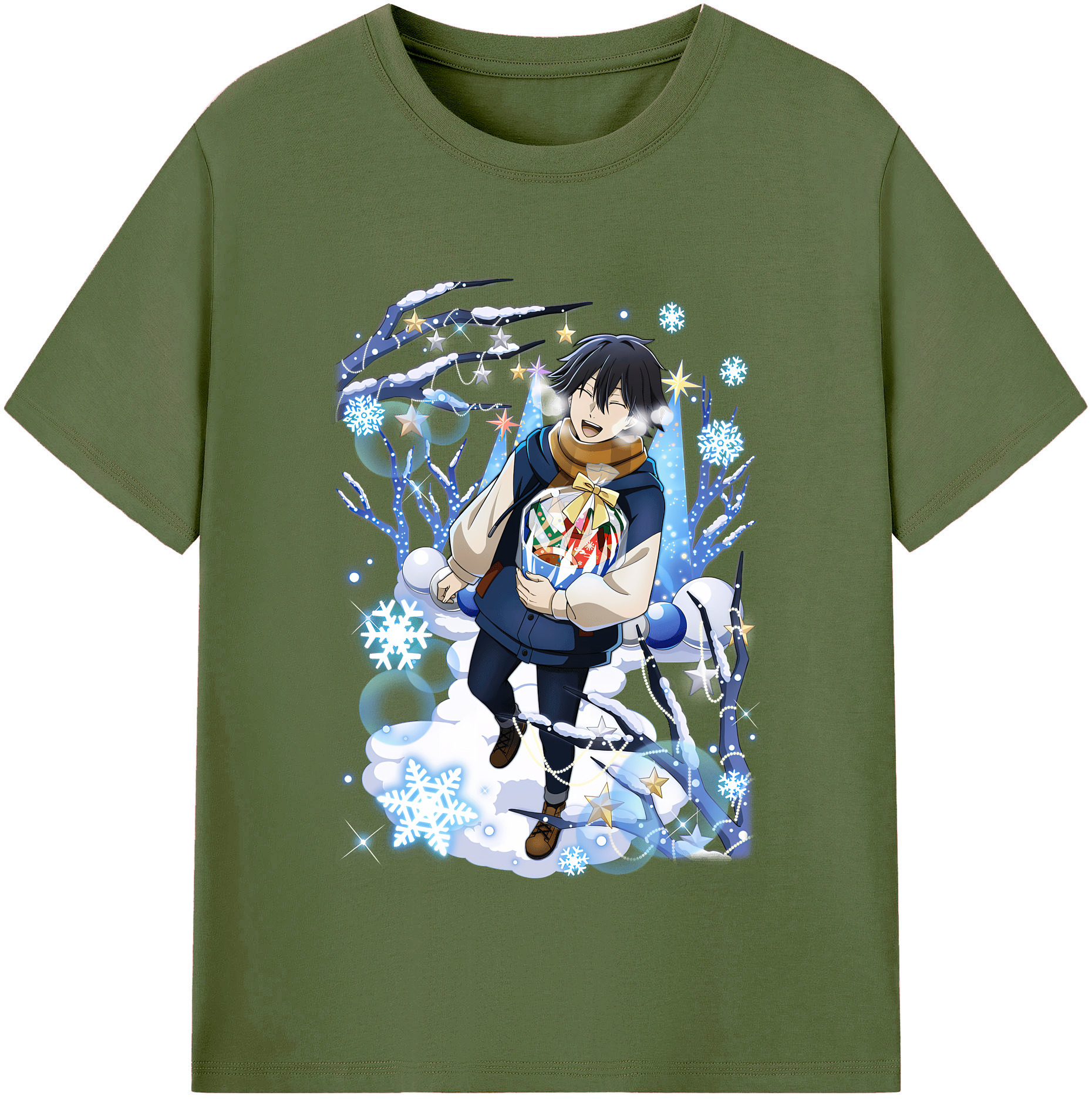 （画像用） 文豪ストレイドッグス Bungo Stray Dogs 綿100％半袖Tシャツ（フロントプリント）